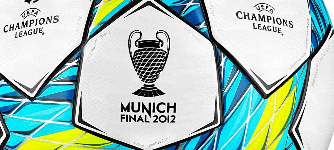 серебряная версия мяча лиги чемпионов 2012 (Silver Adidas Finale Munich 2012)