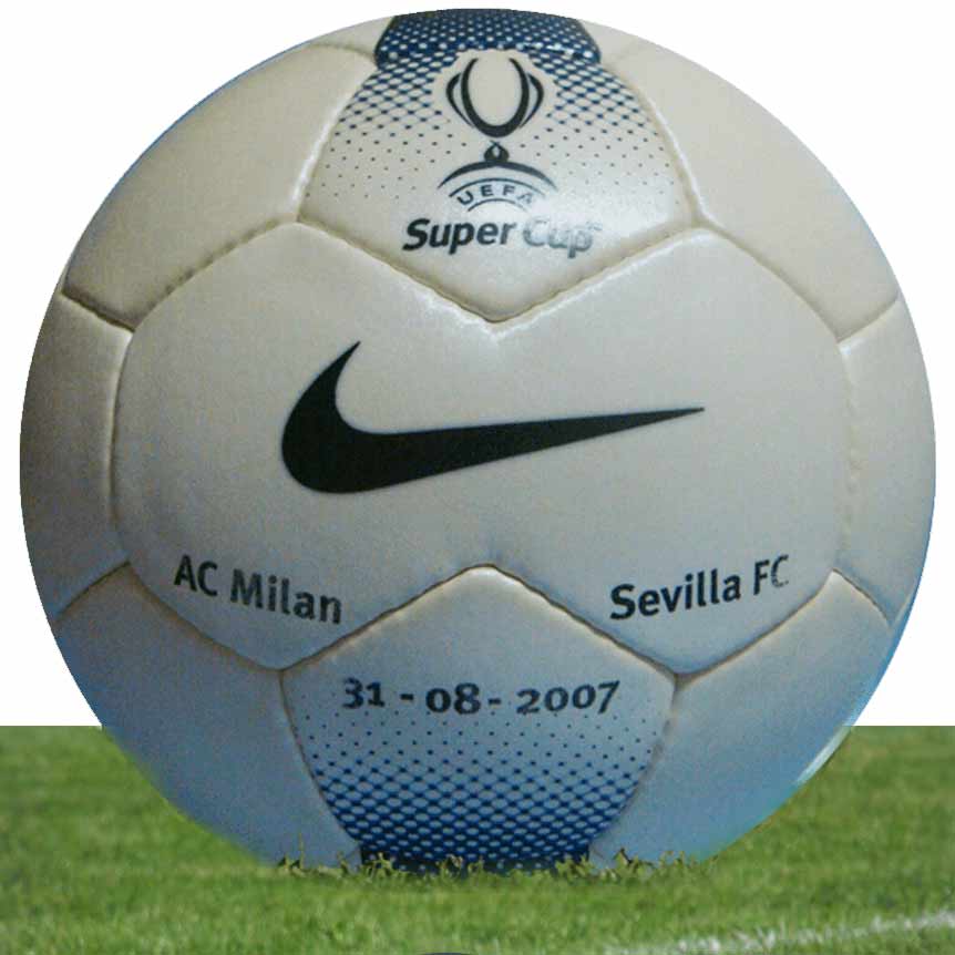 мяч Суперкубка УЕФА 2007 - Nike Mercurial Veloci