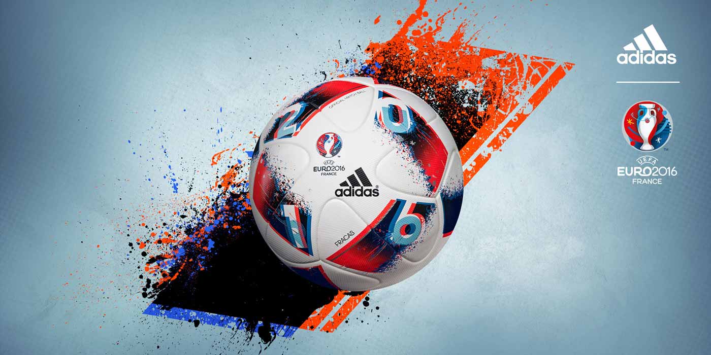 Официальный мяч плей офф Евро 2016 - Fracas