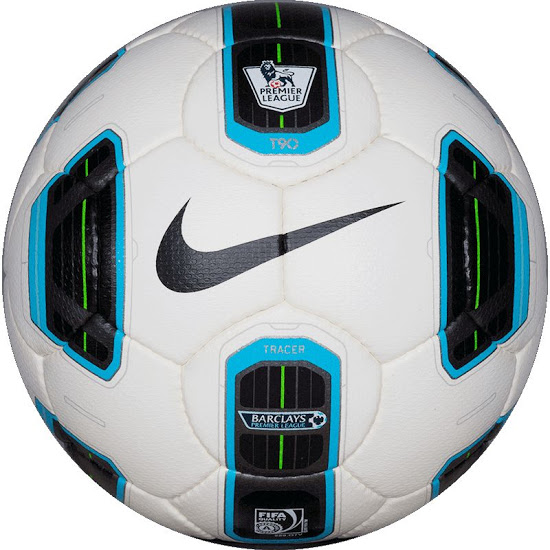 Официальный мяч Английской премьер Лиги сезонов 2009-2010 — Nike Total 90 Tracer