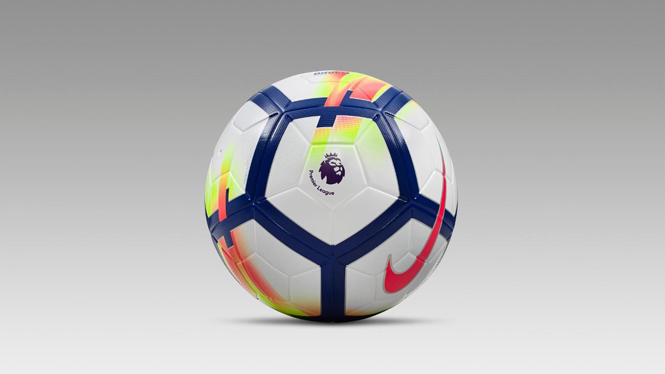 Официальный мяч Английской премьер Лиги сезона 2017-2018 — Nike Ordem 5