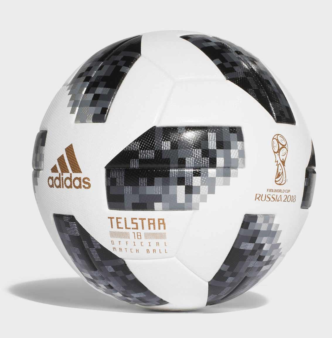Официальный мяч Чемпионата Мира по футболу 2018 - Telstar 18